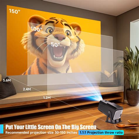 Magcubic Proyector Magcubic HY320 NTV Netfix con licencia oficial ...