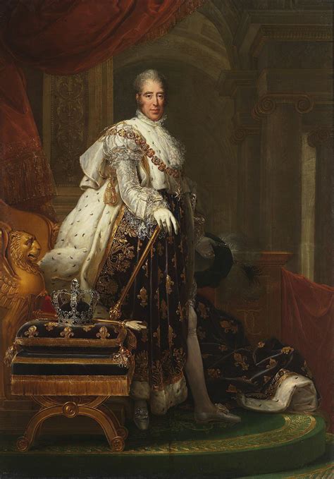 OTD in 1824, king Louis XVIII dies and his brother become king Charles ...