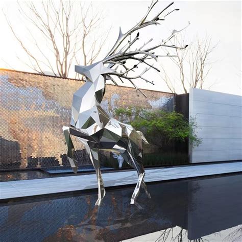 动物《马》不锈钢雕塑-景观动物不锈钢雕塑制作厂家报价-天宏不锈钢雕塑厂