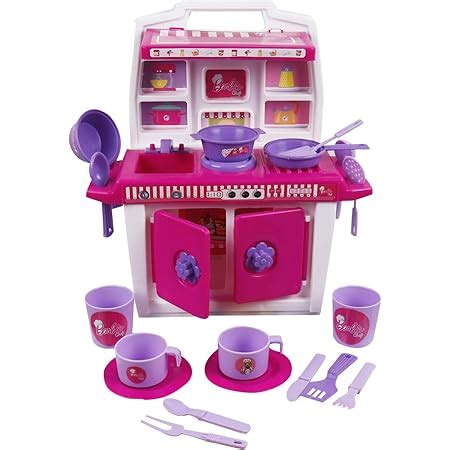 Buy Cable World Plastic 3 in 1 Portable Pretend Food Party Role Cooking ...