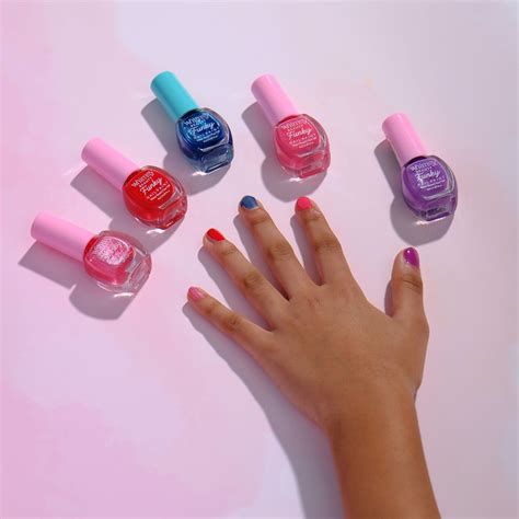 Buy Whimsy Beauty Safe, Peel Off, Non Toxic, Water Based Nail Paint ...
