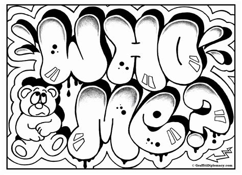 Graffiti Art Coloring Pages at GetColorings.com | Free printable ...