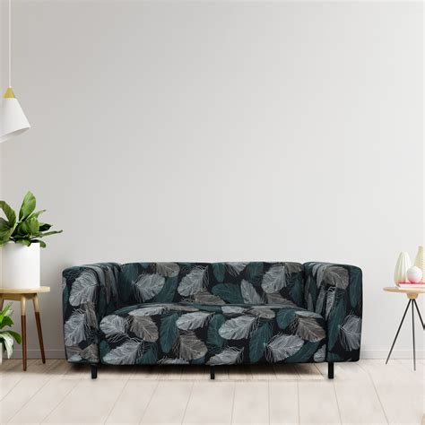 Printed Sofa Cover - Green Fern – House of quirk