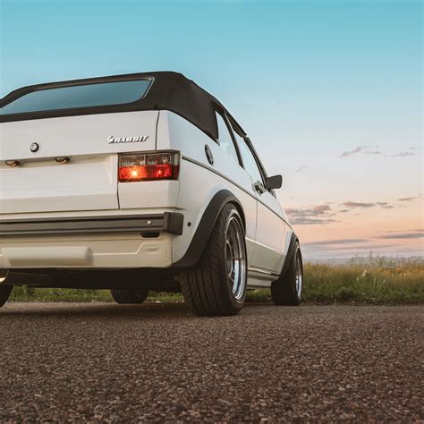 Download wallpaper 2780x2780 car, white, rear view, convertible, tuning ...