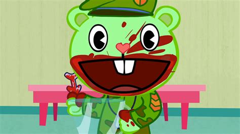 Image result for Happy Tree Friends Flippy Transparency Background