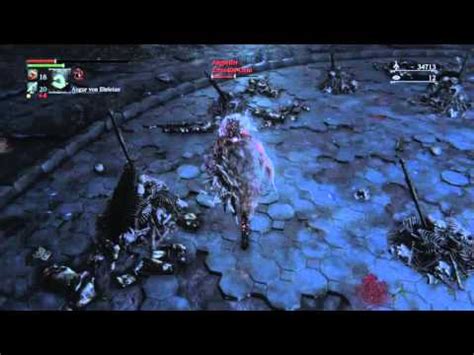 Bloodborne™ Augur of Ebrietas parry PvP - YouTube