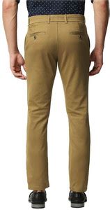 BASICS Tapered Men Brown Trousers - Buy BASICS Tapered Men Brown ...