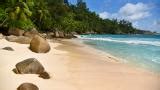 Beach "Anse Intendance" Mahé (Seychelles)
