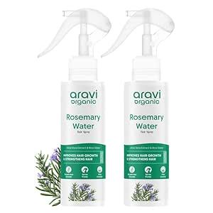 Aravi Organic Rosemary Water Hair Spray For Hair Growth - Reducing Hair ...
