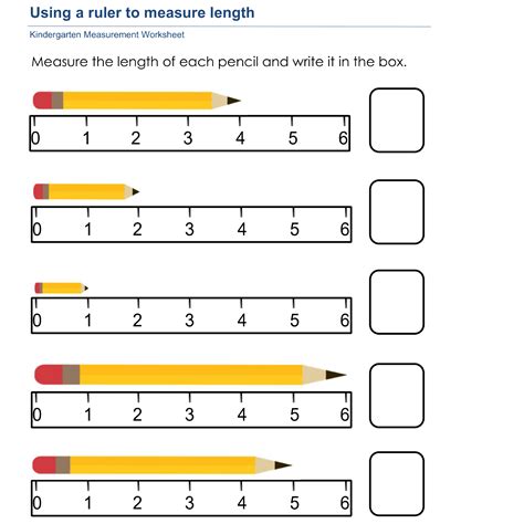 Image result for Kindergarten Math Measurement Worksheets