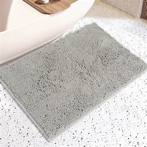 Yinzam Fluffy Dual Anti Slip Bath Rugs 20x32, Home Essentials Thick ...