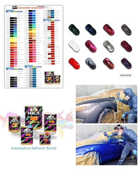 Auto Paint Color Chart 的图像结果