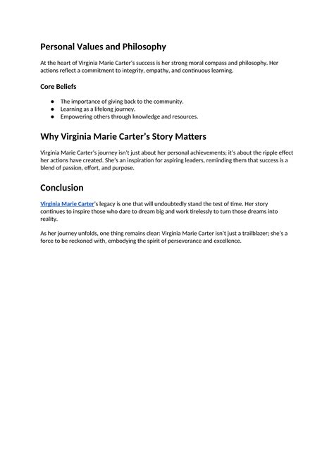 Virginia Marie Carter A Trailblazer in Every Sense.docx