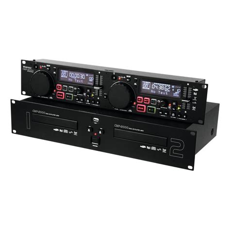 DISC Omnitronic CMP-2000 Dual CD/MP3 Player | Gear4music