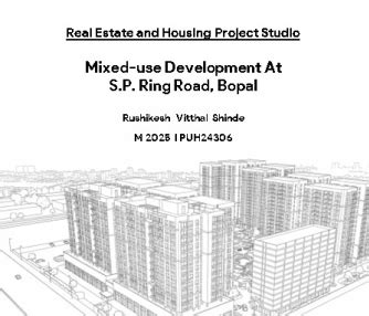 PG MUH Studio 3 | Real Estate And Housing Project Studio | CEPT - Portfolio