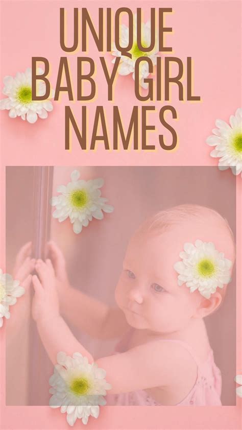 Cute and unique baby girl names – Artofit