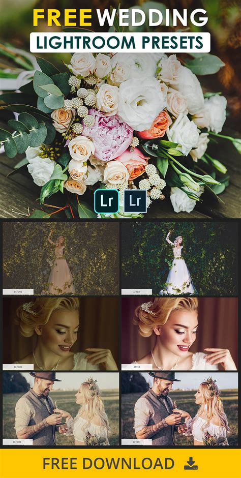 Free Adobe Lightroom Presets - Wedding Matte | Wedding presets ...