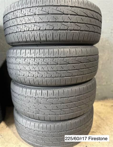 225/60/r17 Firestone ALL FOUR (4) TIRES for Sale in Delray Beach, FL ...