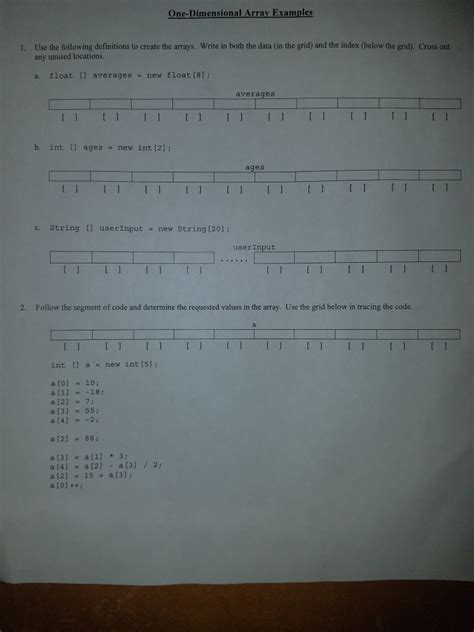 Example of Array 的图像结果