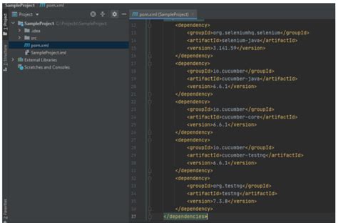 Image result for Pom Selenium Java