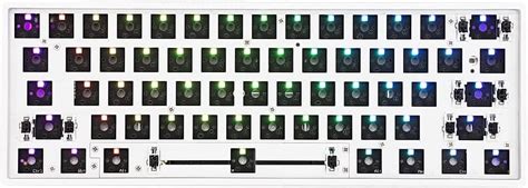 Buy EPOMAKER GK61X RGB Hotswap Custom DIY Kit for 60% Keyboard, PCB ...