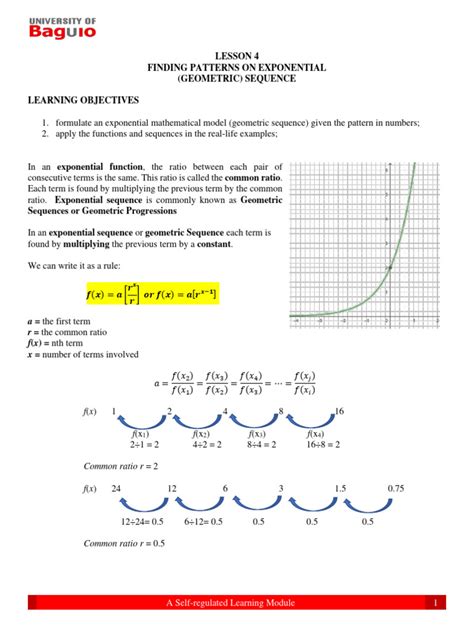 Image result for Exponential Number Patterns Formula