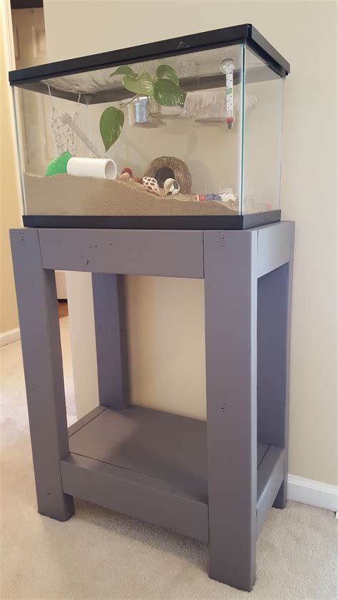 DIY 10 Gallon Aquarium Stand