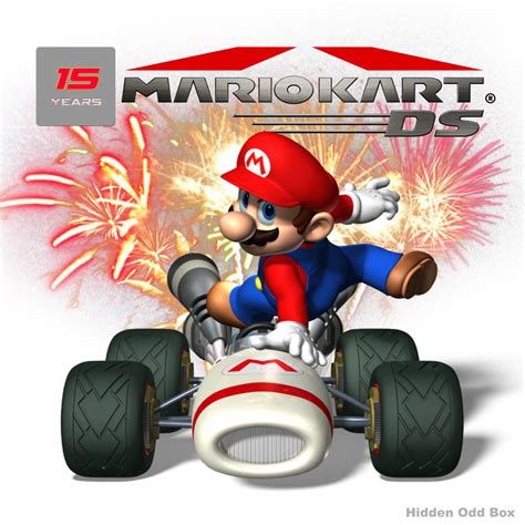 Mario Kart DS came out today in 2005! I played a lot of this one ...