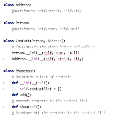 Contact List in Python 的图像结果