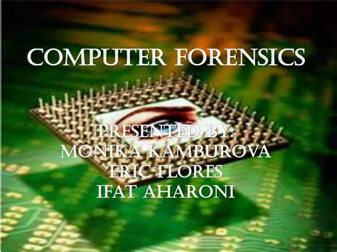 Image result for Journal About Computer Forensic