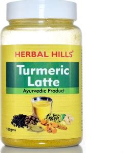 Herbal Hills Turmeric Latte - 100 gms - Ayurvedic combination of Haldi ...