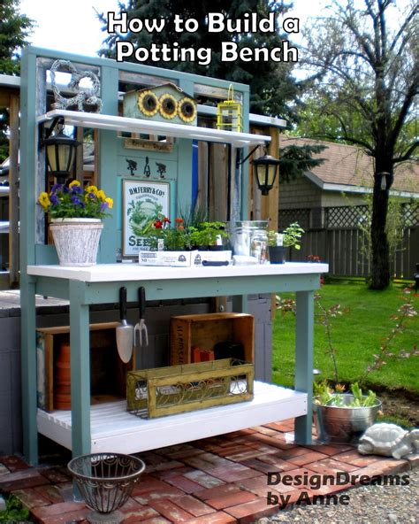Potting Bench Diy Plans at Clinton Long blog