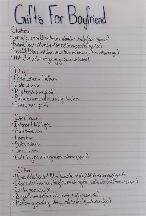 Gift ideas for boyfriend | Creative gifts for boyfriend, Boyfriend ...