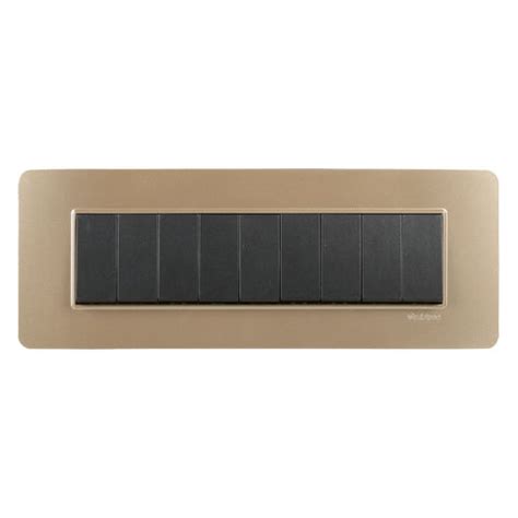 Buy Crabtree Signia Modular Combined Front Plates Gold 1-6Module Online ...