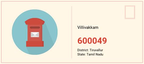 Villivakkam Pin Code, District Tiruvallur Tamil Nadu - PinCodeArea.in