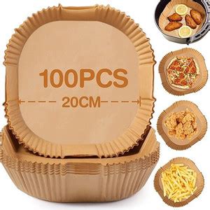 BABESHU 100 PCS Air Fryer Paper Sheets Airfryer Tray Price in India ...
