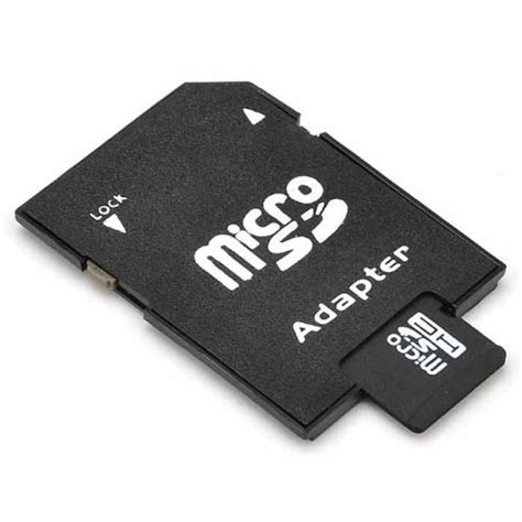 PYD intern Micro to SD SDHC Memory Card Adapter Converter Jack (Black ...