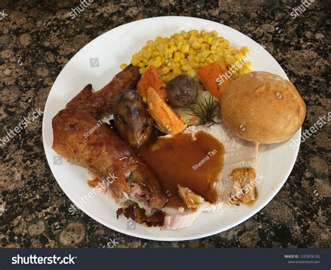 Thanksgiving Dinner Plate