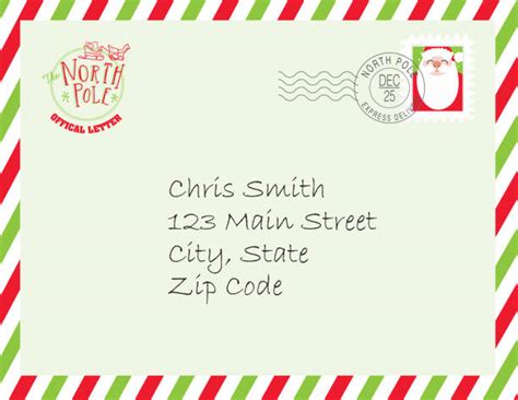 North Pole Postage Stamp Printable - Free Printable Templates