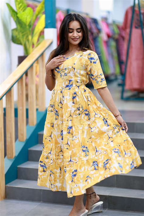 JANCY F Pure Cotton Dress FEEDING (With Zip) | Sarashape