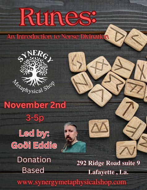 Runes: An Introduction to Norse Divination , 292 Ridge Road suite 9 ...