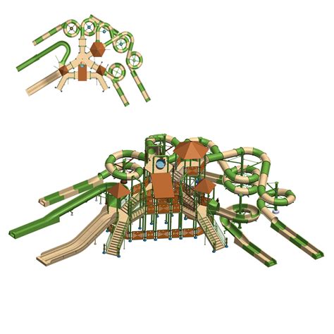 Aqua Towers | APARC Waterslides