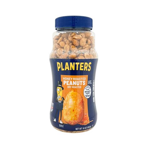 Planters Honey Roasted Peanuts 16 oz