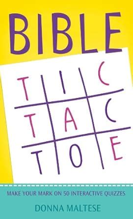Buy Bible Tic-Tac-Toe: Make Your Mark on 50 Interactive Quizzes (Bible ...