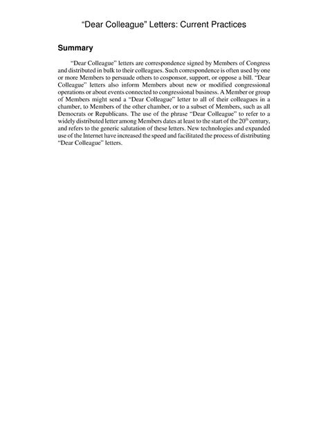 Dear Colleague Letter