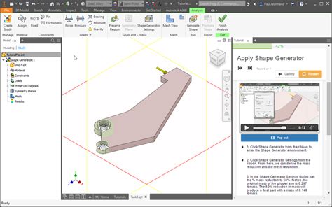 Tutorial Inventor 2020 Ita 的图像结果