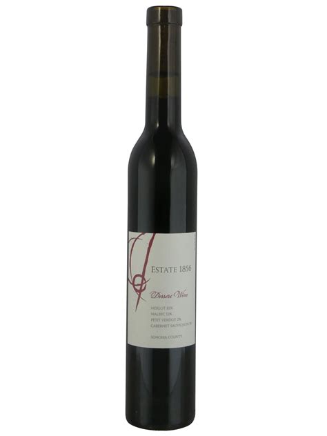 Estate 1856 Sonoma County Red Dessert Wine - NV (375ml) – Cellar.com
