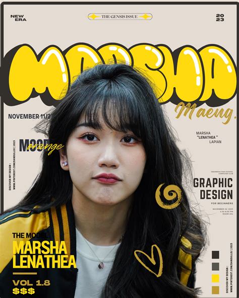Marsha Poster | Desain grafis, Inspirasi desain website, Gambar pedesaan