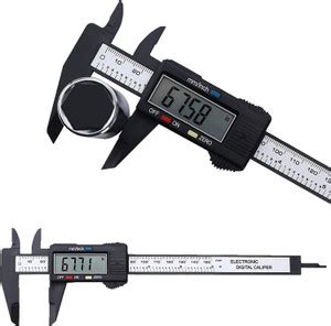 SAFESEED Vernier Caliper Electronic Digital Ruler Measuring tool Gauge ...