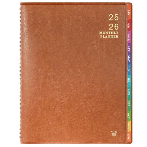 2026 Monthly Planner 2026 Calendar Planner 12 Months With Faux ...